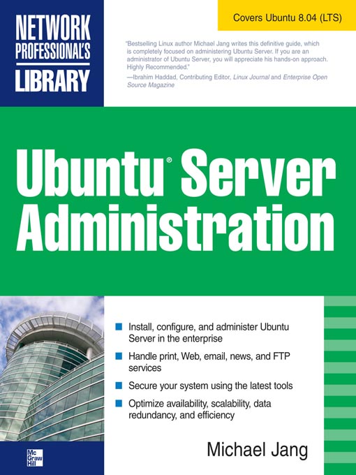 Cover image for Ubuntu Server Administration